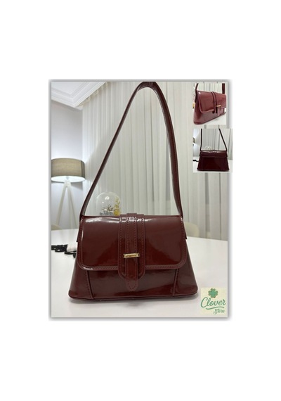 Store Mini Şık Omuz Çantası Bordo
