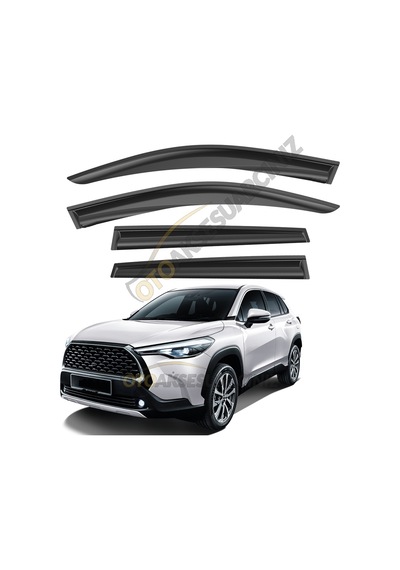 Cam Rüzgarlığı Fermeq Mugen Toyota Corolla Cross 2022+  4lü