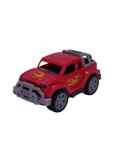 Polesie Lejyon Mini Kırmızı Araba Kutulu 93509, Çocuklar İçin Mini Arazi Aracı Kırmızı
