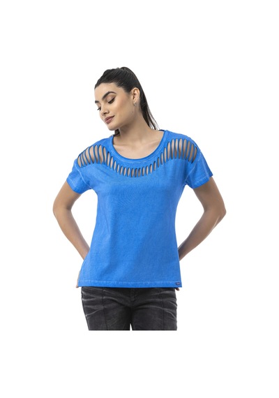 Wt388 Powermuse Graphic Women S T-shirt Fearless Chic Edition Çok Renkli