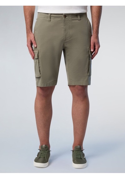North Sails Crew Regular Fit Erkek Kargo Şort-33383 Haki