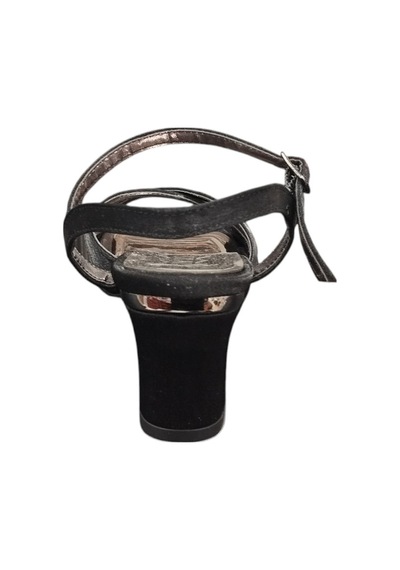 Taşçı Ayakkabı Ventes 942400z Kadın 6 Cm Topuk Boyu Küt Burun Rahat İç Taban Sandalet Ayakkabı Siyah Taşçı Ayakkabı Ventes 942400z Kadın 6 Cm Topuk Boyu Küt Burun Rahat İç Taban Sandalet Ayakkabı Siyah