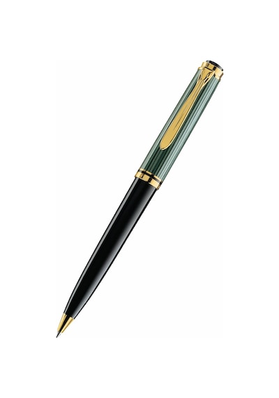 Pelikan Souveran K800 Yeşil Siyah Tükenmez Kalem 996991 Yeşil