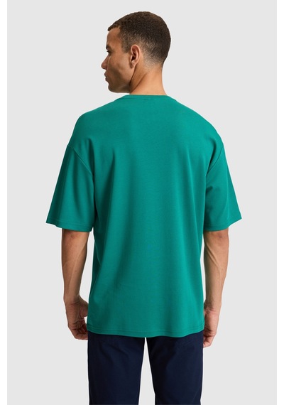 U.S. Polo Assn. U.s. Polo Assn. Erkek Koyu Yeşil Tişört 50327013-vr079 Koyu Yesıl