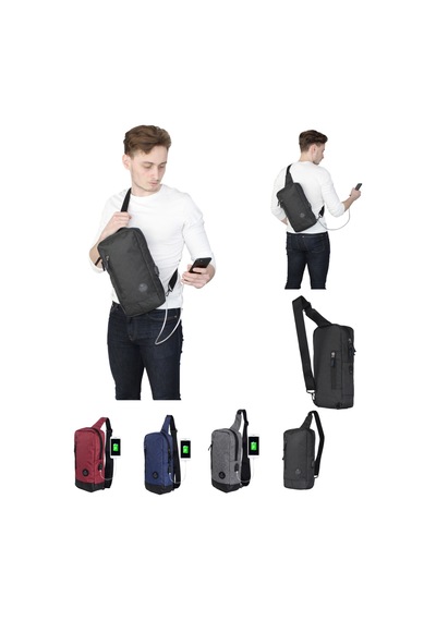 My Valice Smart Bag Usb'Li Çapraz Göğüs Çantası 1501 Lacivert