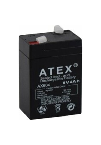 Atex Ax604 6V 4Ah Bakımsız Kuru Akü / 511696121