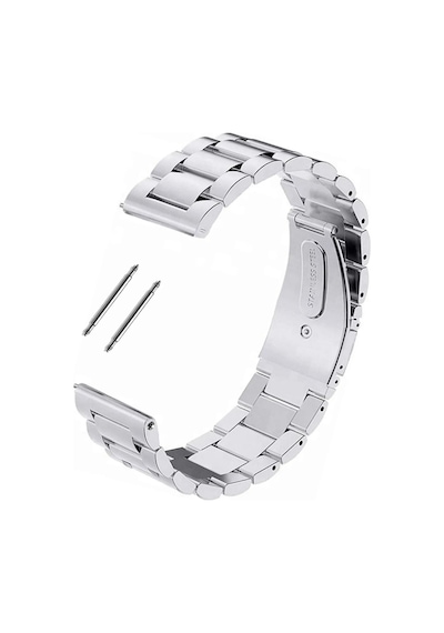 20mm Paslanmaz Çelik Metal Saat Kordonu Suya Dayanıklı, Çelik Pimli, Şık Ve Dayanıklı Diğer