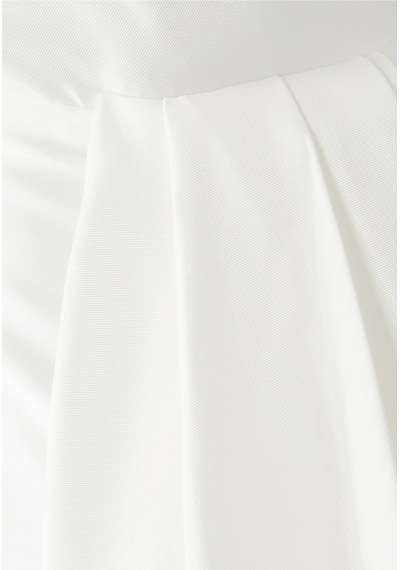 Solace London Imani Maxi Elbise - Renk Krem