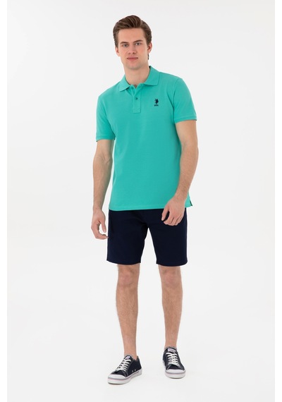 U.S. Polo Assn. Erkek Slim Fit Polo Yaka Mint Basic Tişört 50298041-VR090 U.S. Polo Assn. Erkek Slim Fit Polo Yaka Mint Basic Tişört 50298041-VR090