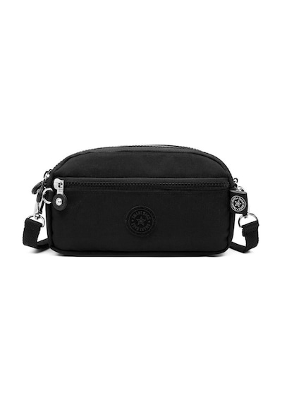 Smart Bags 1112 Krınkle Kumaş Postacı Çantası (Siyah) Siyah