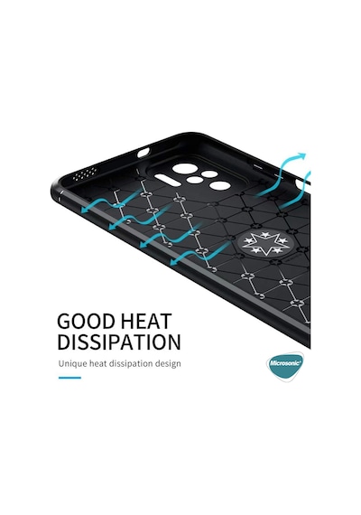 Microsonic Xiaomi Redmi Note 10S Kılıf Kickstand Ring Holder