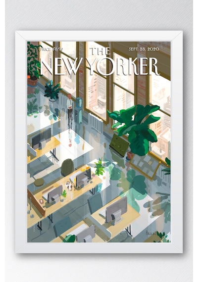 The New Yorker Çerçeveli Tablo September 28 2020