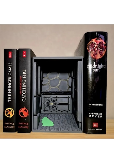 Fallout Vault Book Nook - 3d Baskı Dekoratif Kitaplık Dekoru