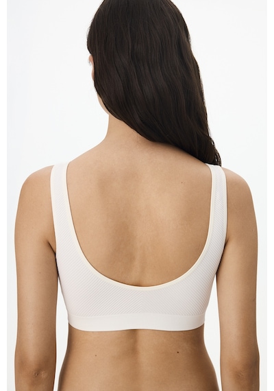 Penti Ekru Çıkarılabilir Pedli Dikişsiz Bralet