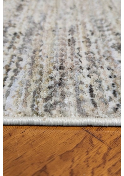 Vivanni Home Ashlynn Polyester Vintage Halı Pamuk Atkı Tabanlı Modern Dokuma Ev Halısı Bej - Vizon
