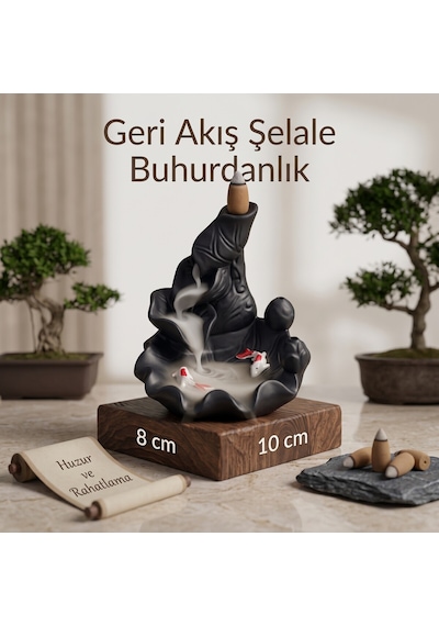 Bakgelal Koi Balığı Figürlü Geri Akış Şelale Tütsülük Seramik Dekoratif Buhurdanlık Ve Konik Tütsü Standı - 9053872240532 Lavanta - Anti-Stres - Beyaz Sabun - Amber - Çikolata - Pudra - Gül - Kahve Bakgelal Koi Balığı Figürlü Geri Akış Şelale Tütsülük Seramik Dekoratif Buhurdanlık Ve Konik Tütsü Standı - 9053872240532 Lavanta - Anti-Stres - Beyaz Sabun - Amber - Çikolata - Pudra - Gül - Kahve