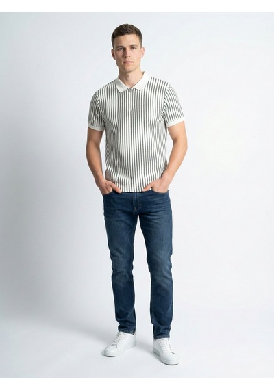 Loft Erkek Yeşil Kısa Kol Polo Yaka Regular Fit Polo K.kol Lf2036023 Q1.v1