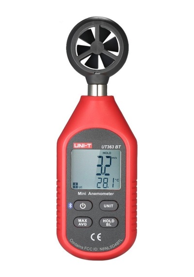 UNI-T UT363BT Bluetooth Bağlantılı Mini Rüzgar Esinti Ölçer