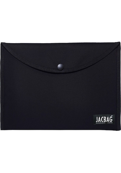 Jacbag Siyah A4 Çıtçıtlı Dosya Defter Tablet Ve Evrak Çantası