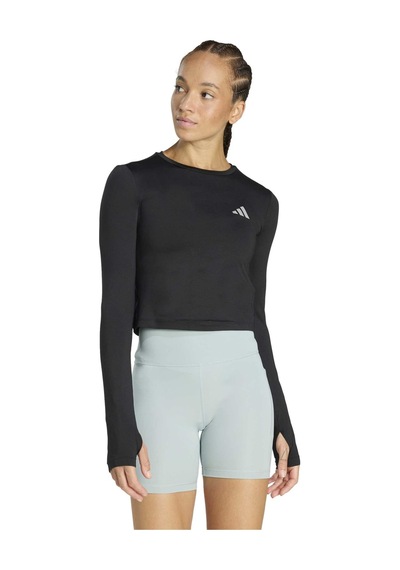 Ke8416-k Adidas Run Ess Ls W Kadın Sweatshirt Siyah Ke8416-k