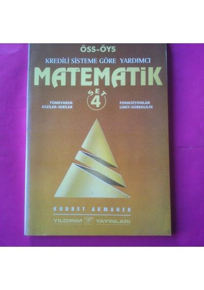 Matematik Konu Soru Bankası Öss-Öys 2000 Yılı Öncesi