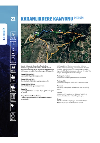 Turkish Canyons - Türkiyenin Kanyonları Kitabı