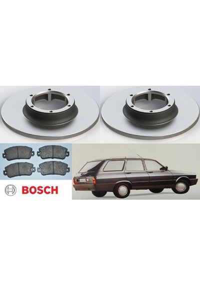 R12 Toros Ön Fren Disk Balata Set Bosch  384617656
