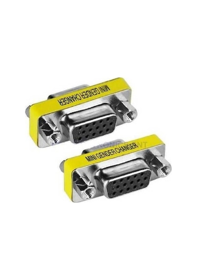 Vga Dişi Dişi Çevirici Dönüştürücü Adaptör 4813A 15Pin Adaptor