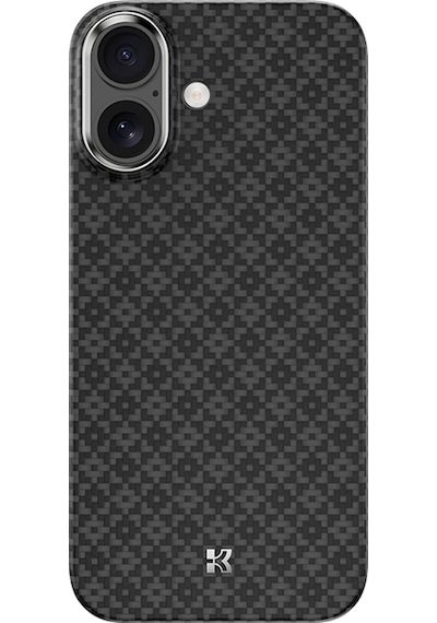 Apple Uyumlu iPhone 17 Kılıfm-safe Şarj Özellikli Benks Armorair Armorgrid Serisi Kevlar Kapak Siyah Siyah