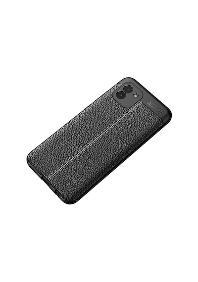 Zore Galaxy Uyumlu A03 Kılıf Niss Silikon Kapak - Siyah Siyah