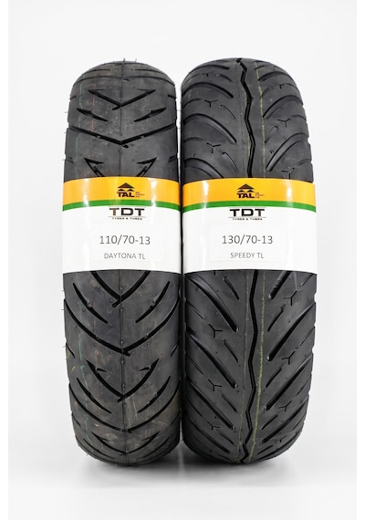 Tdt Tyres Yamaha N Max Lastik Takımı 130/70-13 Ve 110/70-13 Tl Tubeless - Dubleks