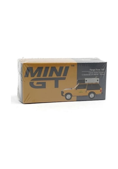 Mini Gt 1/64 Range Rover 1981 Camel Trophy Sumatra
