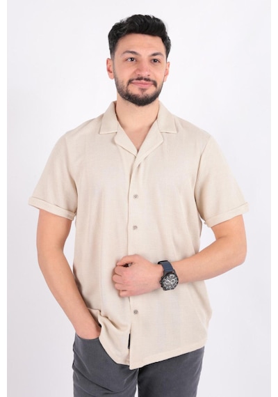 Cazador 2000 Kısa Kol Gömlek Bej