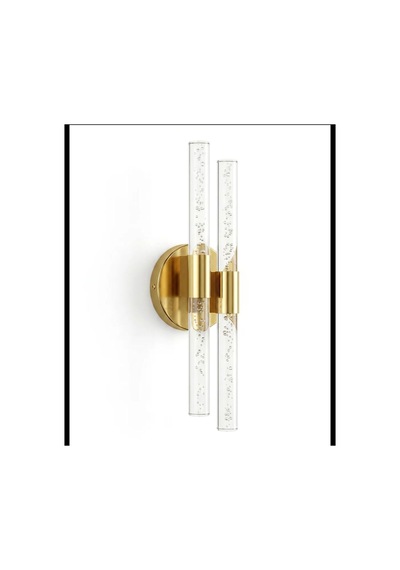 Bubbleflux Dubble Medium 40 Cm Modern Tasarım Led Aplik - Duvar Lambası - Gold - Elektrikli - Beyaz Led Gold - Elektrikli
