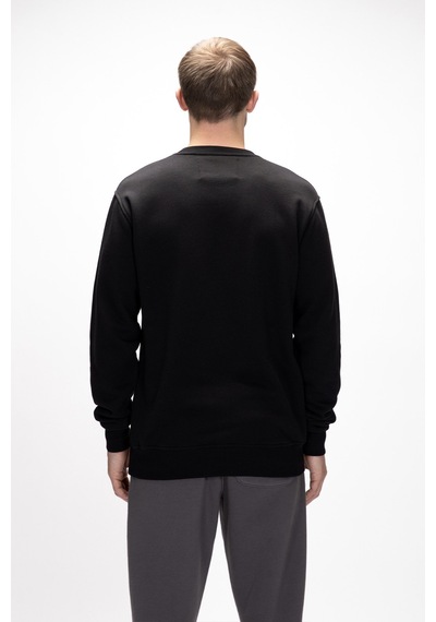 Bad Bear Rise Si Yah Crewneck Erkek Sweatshirt Siyah