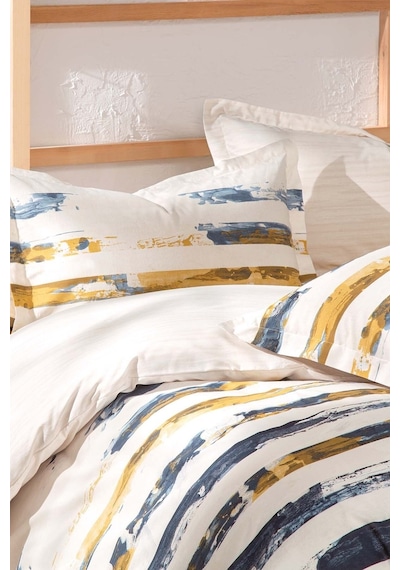 Yataş Bedding Stain Ranforce Çift Kişilik Nevresim Seti Bej