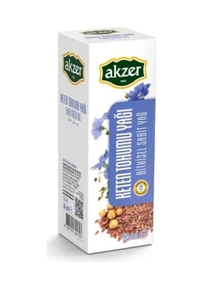 Akzer Keten Yağı 50 ML