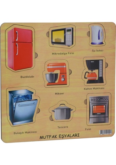Mey İthalat Cc Oyuncak, Memo 32x32 Eğitici Şekiller - 6 Orti