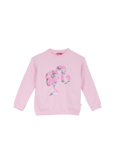 Barbie Pembe Kız Çocuk Baskılı Sweatshirt Brb6wg-swt6603