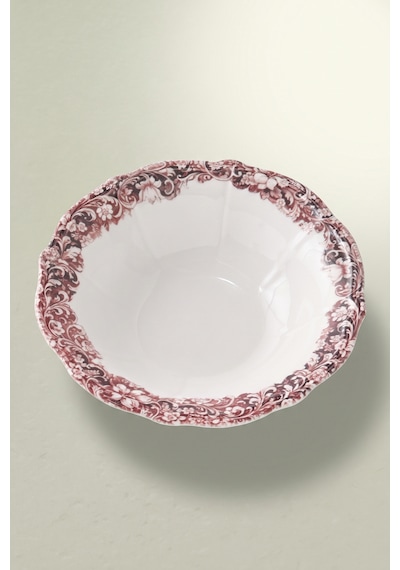 Emsan Floransa Bowl Kase 25 Cm Bordo