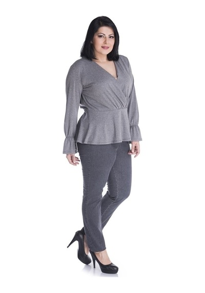 Myline Beli Lastikli Denim Pantolon (532246482)