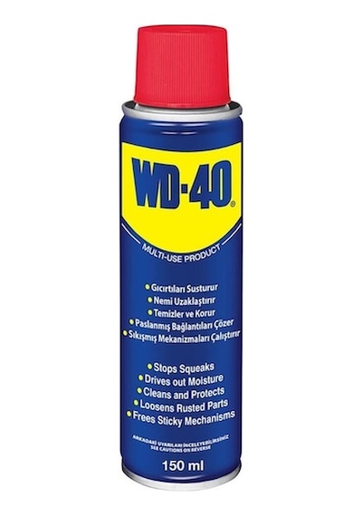 WD-40 Yağlayıcı ve Pas Sökücü Sprey 8 x 150 ML