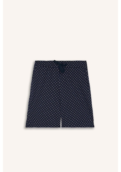 Defacto %100 Pamuk New Regular Fıt 2li Şortlu Pijama Takımı H8680ax26smwt34 Beyaz-wt34
