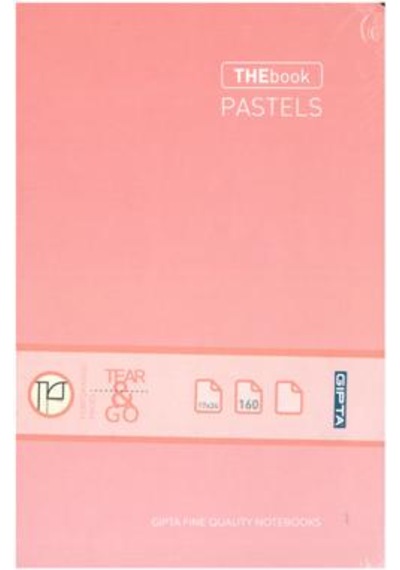 Gıpta Defter Thebook Pastel Sert Kap.düz 160 Yp 17x24 Yavru Ağzı