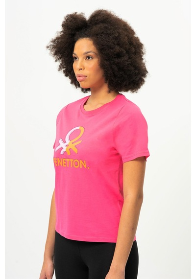 Benetton Bnt W20393 23y Kadın T Shirt