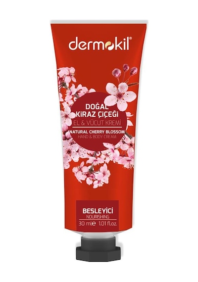 Dermokil Kiraz Çiçeği El ve Vücut Kremi 30 ML