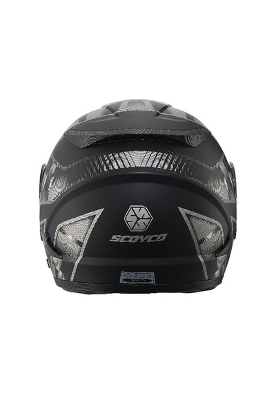 Ff869 Space Motosiklet Kaskı Güneş Vizörlü Çene Açılır Motorcu Kask Çok Renkli