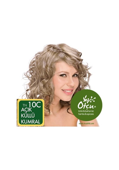 Natural Colors 10C Açık Küllü Sarı Organik Saç Boyası (436906467)