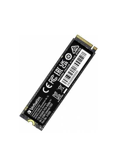 Verbatim Vi5000 1 TB PCIe NVMe Okuma 5000 Yazma 4500 Gen4 NWME M.2