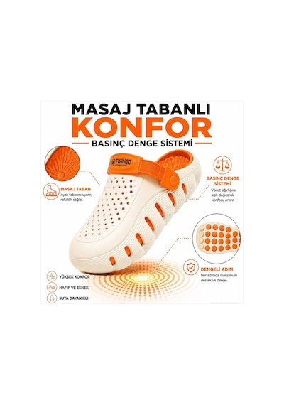 Comfort Unisex Basınç Denge Sistemli Masaj Tabanlı Ortopedik Günlük ,plaj Ve Hastane Terliği Bej Comfort Unisex Basınç Denge Sistemli Masaj Tabanlı Ortopedik Günlük ,plaj Ve Hastane Terliği Bej